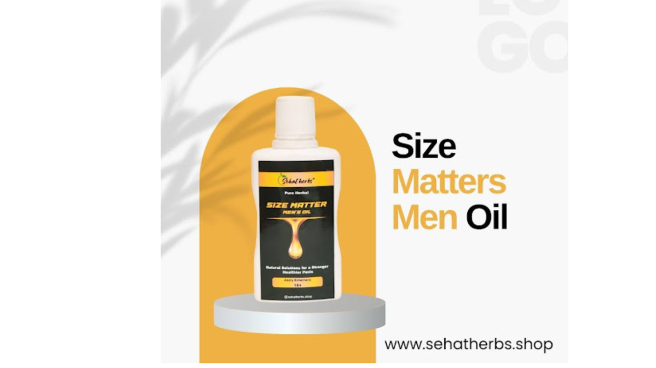 SehatHerbs Size Matters Men's Oil